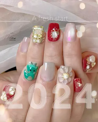 ネイル 爪咲 りり花のネイルデザイン