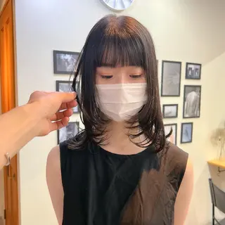 ミディアム カラー パーマ スパイキーショート/ メンズヘア/hugeのヘアスタイル