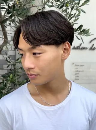 パーマ メンズ 年間2000名担当◎ パーマ職人/仲原佑樹のヘアスタイル