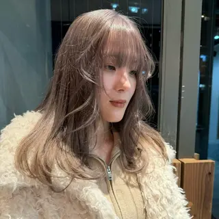 ロング カラー beni yumikoのヘアスタイル