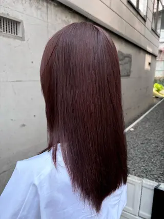ロング カラー fika所属・鈴木 ちさきのヘアスタイル