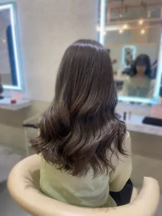 ロング haruna🤍 中韓mix✨のヘアスタイル