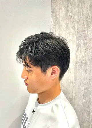 パーマ FACE DECO AVEDA/2nd所属・[メンズパーマ］河端 春綺のヘアスタイル