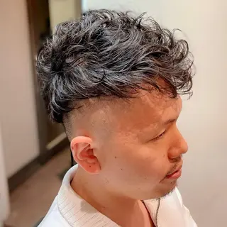 ショート パーマ メンズ ヨリソイhair salon所属・浦添メンズ 経験20年／のヘアスタイル
