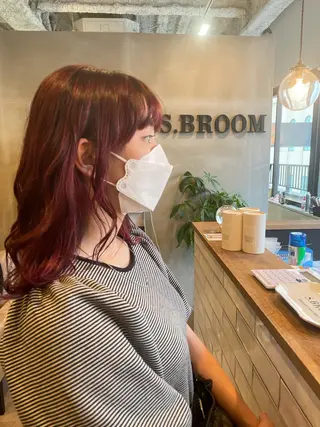 ミディアム カラー パーマ Men's hair salon First 中百舌鳥店所属・First なかもず 店 YUKIのヘアスタイル