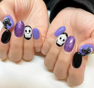 ミディアム ネイル Re:st〔リスト〕所属・ayane Re:st〔リスト〕のネイルデザイン