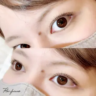 マツエク・マツパ アイブロウ Flor上大岡 *フルノ リナ*のマツエク・マツパデザイン