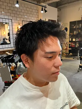 ショート メンズ MANON BY  H所属・Watarai Yuukiのヘアスタイル