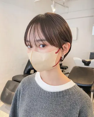 ショート Miyuki ⭐︎men’scutのヘアスタイル