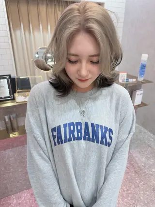 セミロング VEGA天神 ブリーチのヘアスタイル