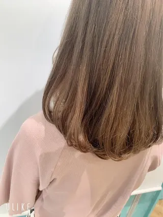 ミディアム カラー La fith liebe 京都駅前店所属・🌈ブリーチ特化🌈 MINATOのヘアスタイル