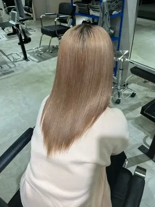 セミロング 優月/カラー特化 西宮/夙川のヘアスタイル