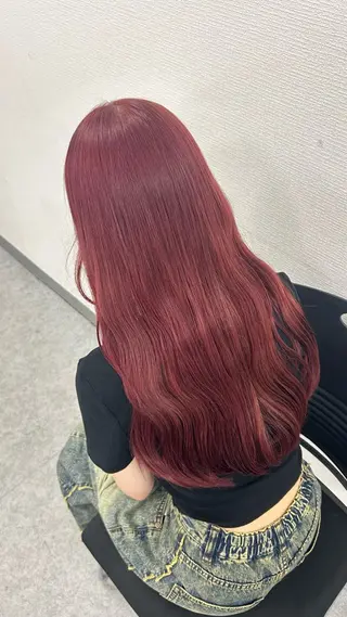 ロング ふんわり🐏ガーリー ベージュ🤎こころのヘアスタイル