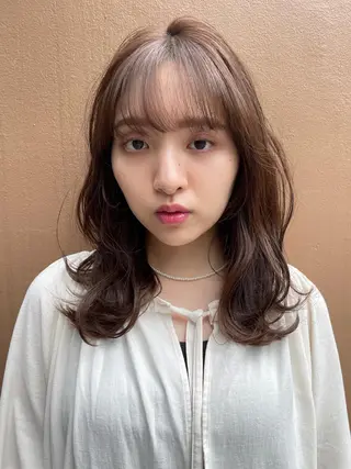 セミロング カラー yuko🌷マツパ/ パリジェンヌのマツエク・マツパデザイン