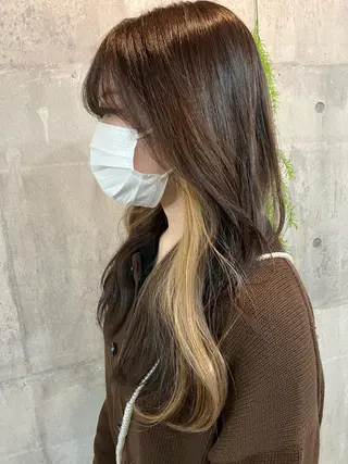 ロング HAIR BASE ZAWAWA所属・レイヤー/ブリーチ| 特殊パーマ/赤澤のヘアスタイル