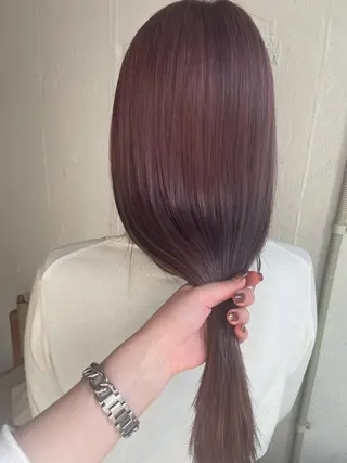 ロング カラー hisano / ハイトーン・透明感のヘアスタイル