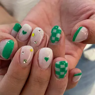 ネイル ゆびノさき茨木店 ニュアンス/アートのネイルデザイン