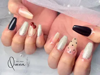 ネイル Queen nail 北堀江 ASUKAのネイルデザイン