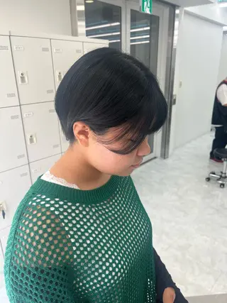 ショート ユイ☆ハイトーン ☆ブリーチデザインのヘアスタイル