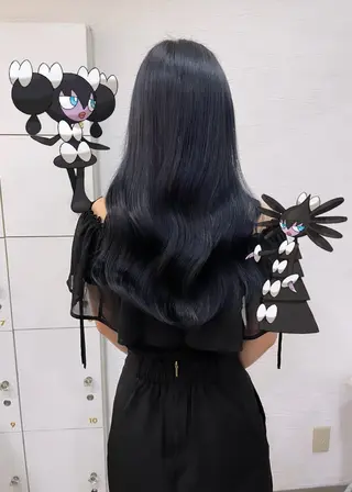 ロング カラー inqまい/名古屋駅 🦋ブリーチカラーのヘアスタイル