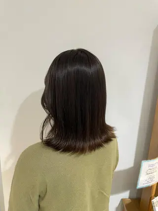 ミディアム カラー noa ☪︎のヘアスタイル