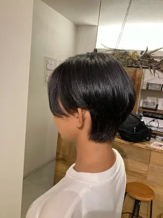 ショート 清水 美香のヘアスタイル