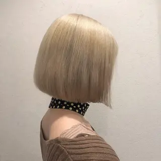 ショート カラー a rikaのヘアスタイル