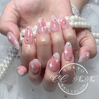 ネイル 💎CC・NaNa 韓国風ネイル🌙Cのネイルデザイン