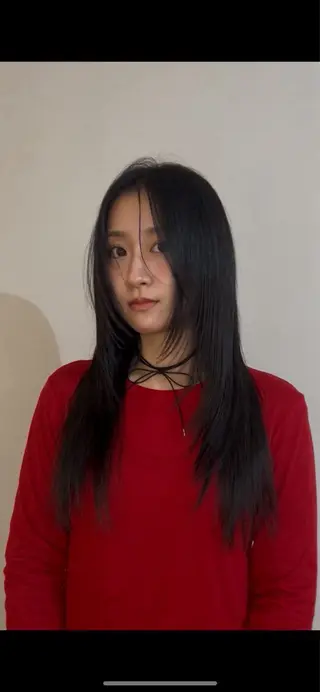 ロング 🫧透明感カラー 🫧久留米美容室のヘアスタイル