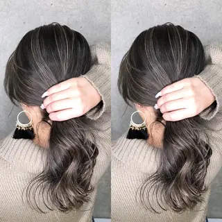 ロング カラー 🌈艶ハイトーン🌈 心を込めます🤝涼介のヘアスタイル