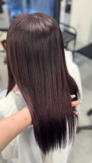 カラー 韓国上品ヘア🤍 ARISA🤍のヘアスタイル