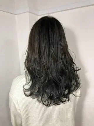 ロング カットカラーモデル さん❁₊大募集中🌞のヘアスタイル