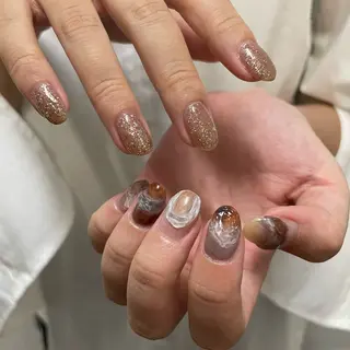 ネイル カメレオン京橋🌻 草葉由佳のネイルデザイン