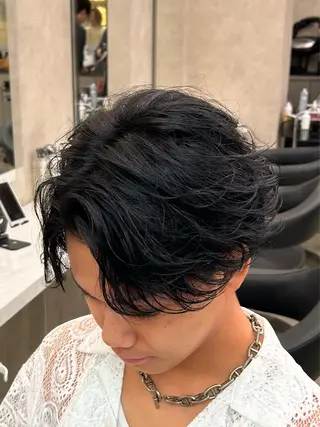 パーマ メンズ 🔷メンズセンターパ ートTAKUMI🔷のヘアスタイル