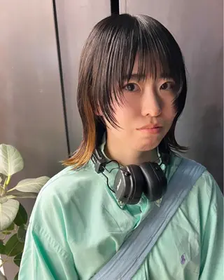 ミディアム カラー系/カット特化 🟠オオタキマサシのヘアスタイル