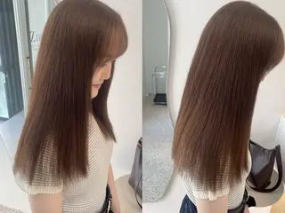 ロング 赤味消しcolor 🌿🤍Ayaのヘアスタイル