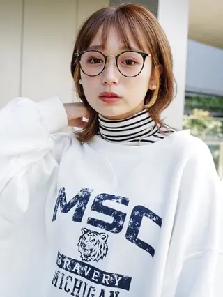 ショート カラー SOYON西大寺店所属・ダブルカラー/ 髪質改善💎安藤のヘアスタイル