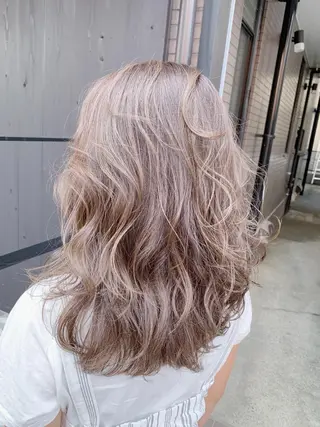 セミロング カラー DUMBO所属・【完全マンツー 恵比寿】佐藤 翔のヘアスタイル