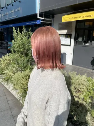 ミディアム F.所属・miku 🍑髪質改善サロンのヘアスタイル