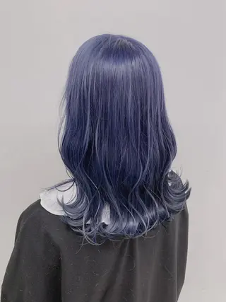 カラー 🩶niina 暗髪韓国系カラー🩶のヘアスタイル
