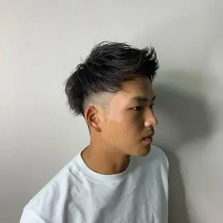 ショート パーマ特化美容師 佐藤壮流のヘアスタイル