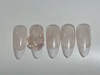 ネイル スカルプ長さ出し専門店　MIMI nailsalon 上野店所属・RIN Amiのネイルデザイン