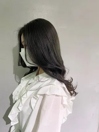 セミロング カラー とびまつ /ショート/脱白髪染のヘアスタイル