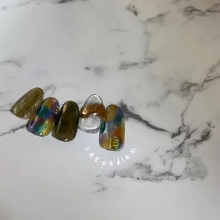 ネイル 城東区ネイルサロン carpediemのネイルデザイン