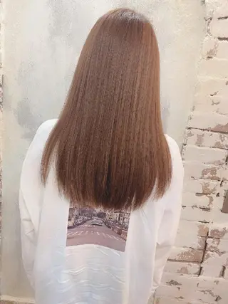 ロング 山下 有美のヘアスタイル