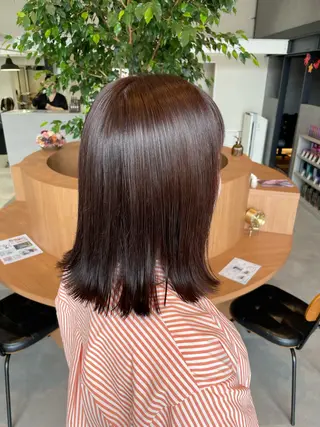 ミディアム カラー ayaka |トレンドヘアのヘアスタイル