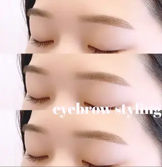 アイブロウ しみず れいなのマツエク・マツパデザイン