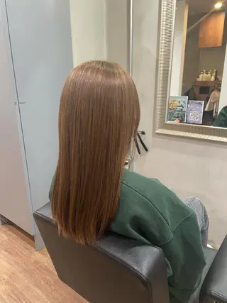 セミロング 山本 眞白のヘアスタイル