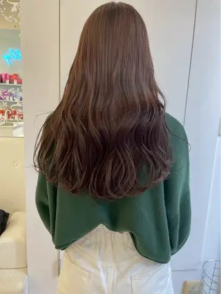 ロング カラー ParveMix🎀 稲垣詞葉のヘアスタイル