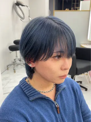 カラー メンズ メンズカット ‪‪/メッシュのヘアスタイル